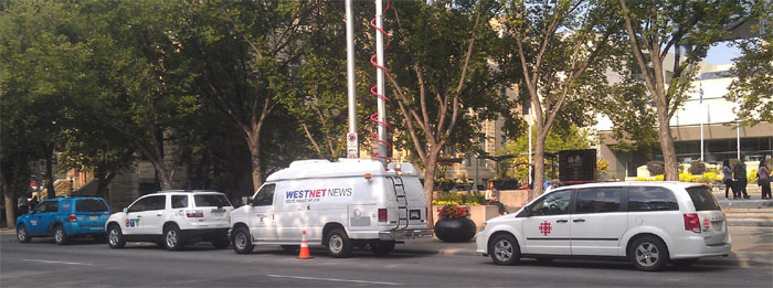 WestNet ENG broadcast live truck
